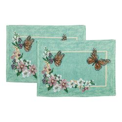 Gobelin-Tischset ?Schmetterling?, 2 Stück