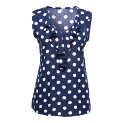 Damenbluse ?Punkte?, Größe: XL