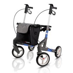 Rollator Troja 5G S, faltbar, höhenverstellbar, blau