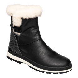 wonderwalk Kuschel-Stiefel mit Leder ?Carina?, Größe: 42, schwarz