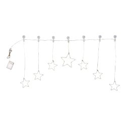LED-Deko ?Sternen-Vorhang?