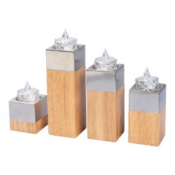 Teelichthalter-Set ?Advent?, 4-teilig