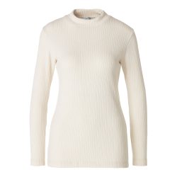 Damen-Pullover, gerippt, Größe: S, creme