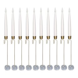 LED-Hängekerzen, 10 Stück