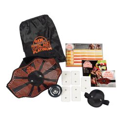 GYMFORM - Total Abs Platinum - Elektrostimulationsgürtel, One Size, Schwarz