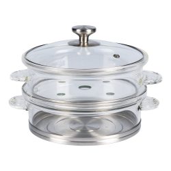 Glastopf mit Dampfgarer, 2,5 l