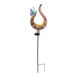 Solar-LED-Gartenstecker ?Flammenschmetterling?
