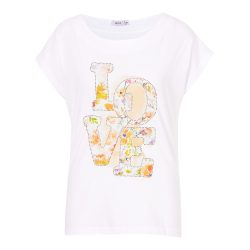 Damen Baumwoll-T-Shirt ?Love?, Größe: M