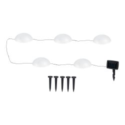 Solar-LED-Bodenleuchten, 5 Stück