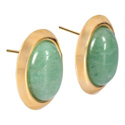 Ohrstecker ?Aventurin?, 1 Paar