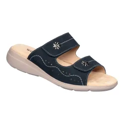 wonderwalk Leder-Komfortpantolette 