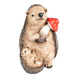 Dekofigur ?Igel-Mama?