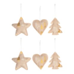 Hänge-Deko ?Weihnachtskissen?, 6 Stück