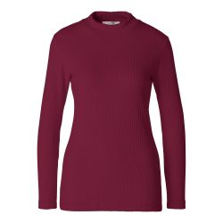 Damen-Pullover, gerippt, Größe: S, rot