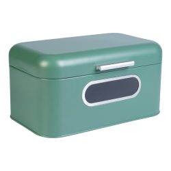 Metall-Brotbox mit Sichtfenster