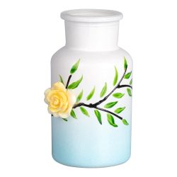 3D-Glas-Vase