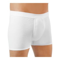 Inkontinenzhose Herren, leicht/mittel, Größe: M, weiß