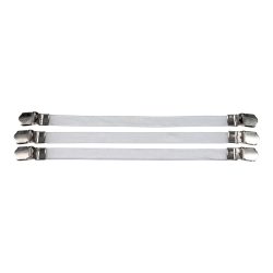 Bügelbrett-Bezugspanner, 3 Stück, weiß