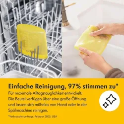 Silikon Muttermilchbeutel wiederverwendbar, 5 Stück