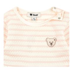 Kleid langarm Ringel Bär Struktur