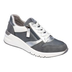 wonderwalk Keil-Sneaker H-Weite  ?Federleicht?, Größe: 41, grau