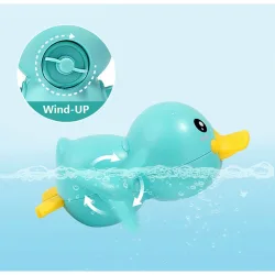 Badespielzeug Aufzieh-Ente Set