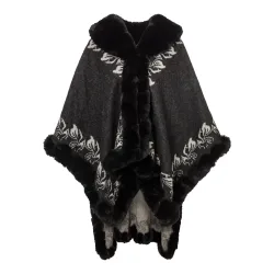 Kuschel-Poncho ?Elegant?