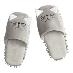 Putzpantoffeln ?Katze?, 1 Paar