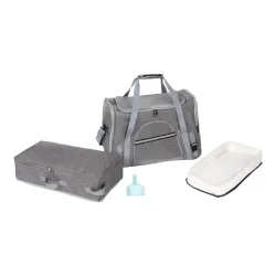 Tier-Transportbox inklusive Toilette