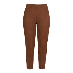 Damen-Hose ?Veloursleder-Optik?, Größe: 3XL