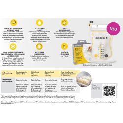 medela Easy Pour Muttermilchbeutel (100 Stk)
