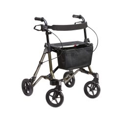 Dietz Reha Leichtgewicht-Rollator Taima M-GT, Aluminium, mit Rückengurt und Tasche