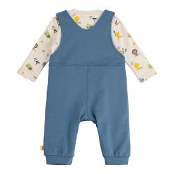 2-tlg. Set Latzhose und Shirt langarm