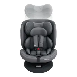 Kinderkraft Kindersitz I-GROW 2 PLUS grey
