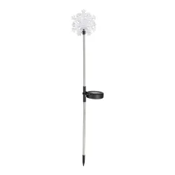 Solar-Gartenstecker ?Schneeflocke?