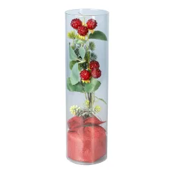 LED-Deko ?Beeren im Glas?