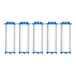 Ersatzfilter für Turbo-Duschkopf, 5 Stück