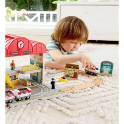 Hape Spielzeug-Eisenbahn »Tragbares Bahnhof-Set«