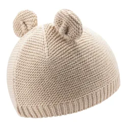 Winter-Strickmütze mit Ohren