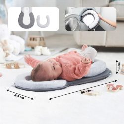 BABYMOOV Ganzkörper-Babystütze Cosydream grau meliert