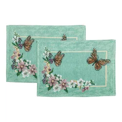 Gobelin-Tischset ?Schmetterling?, 2 Stück