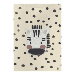 Sweatshirt Zebra Punkte