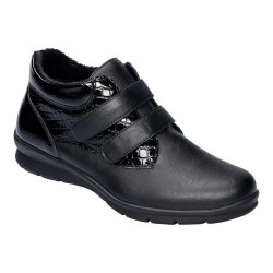 wonderwalk Klett-Stiefelette ?Helga?, Größe: 37, schwarz