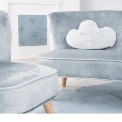 Roba, roba Kuschel-und Dekokissen Wolke Style türkis