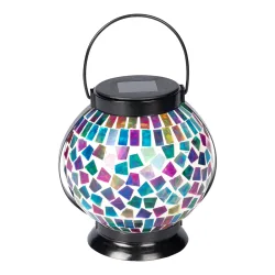 Solar-LED-Mosaik-Hängelaterne 