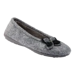 ?Hausschuh-Ballerina ?Bärbel?, Größe: 39, grau