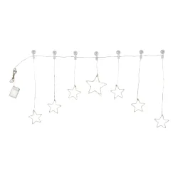LED-Deko ?Sternen-Vorhang?