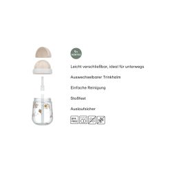 Mepal X Little Dutch Strohhalmbecher 300ml