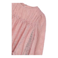 Tüllkleid langarm Herzen Glitzer