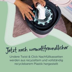 Windeleimer Twist & Click inklusive 4er-Pack Nachfüllkasetten